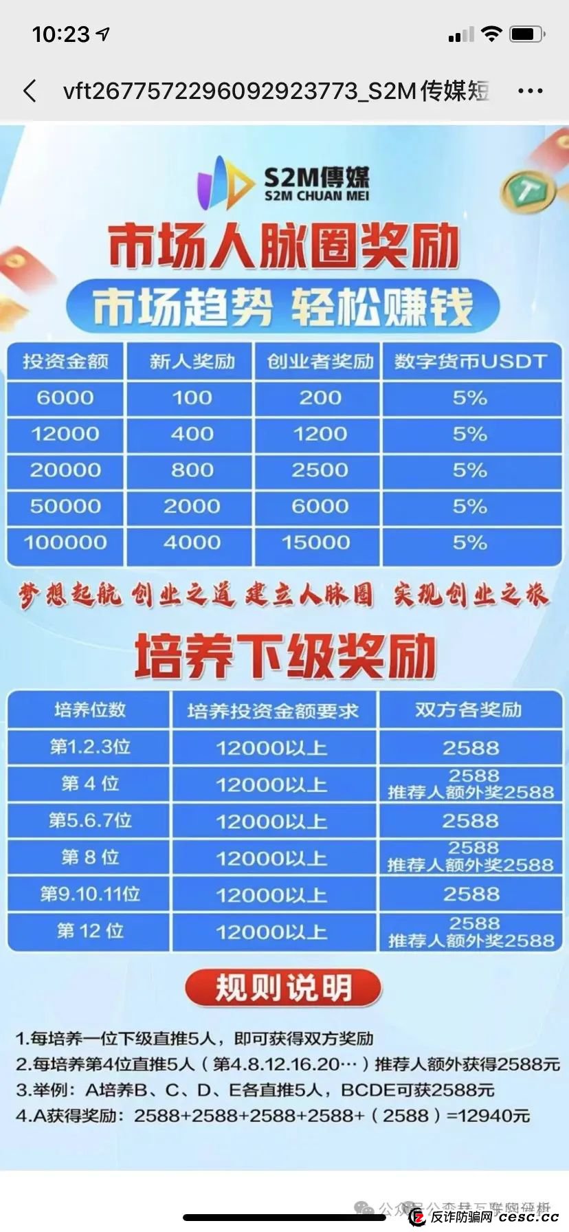 S2M传媒助力跟单类资金盘骗局,老杨开的杀猪盘,已经开始单割,即将崩盘跑路! S2M传媒助力跟单类资金盘骗局,老杨开的杀猪盘,已经开始单割,即将崩盘跑路!
