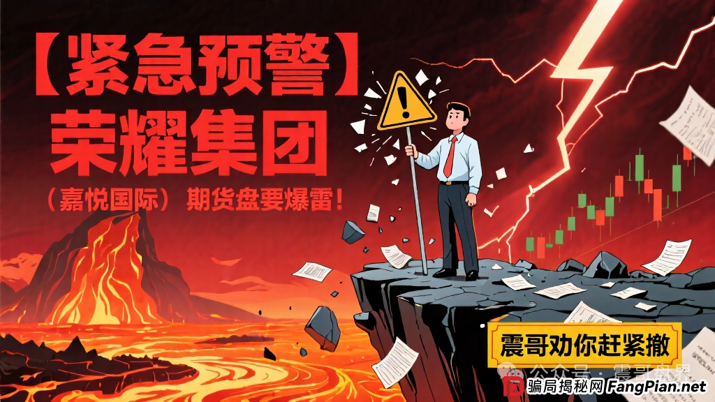 【紧急预警】荣耀集团（嘉悦国际）期货盘要爆雷！震哥劝你赶紧撤