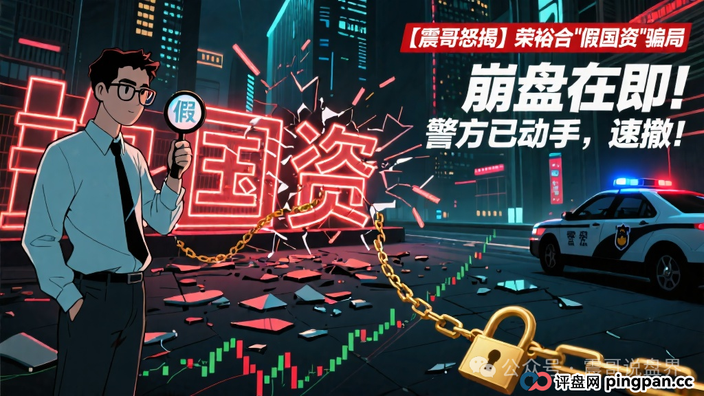 【震哥怒揭】荣裕合“假国资”骗局崩盘在即！警方已动手，速撤！