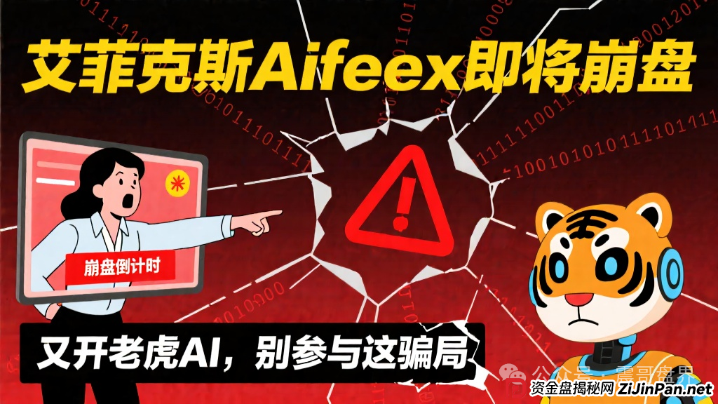 艾菲克斯Aifeex即将崩盘，疑似又开老虎AI，别参与这骗局