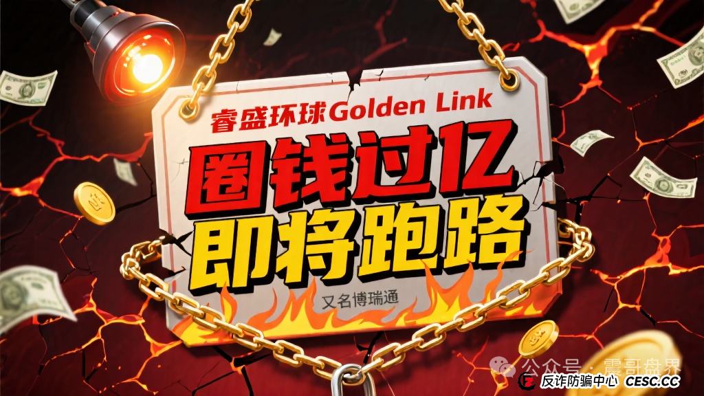 睿盛环球Golden Link（也叫博瑞通）圈钱过亿，即将跑路