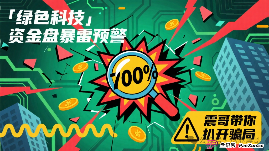 ＂绿色科技＂资金盘暴雷预警：震哥带你扒开700%年化的骗局