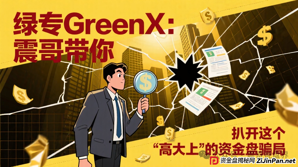 绿专GreenX：震哥带你扒开这个“高大上”的资金盘骗局
